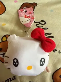 ハローキティ ぬいぐるみキーホルダー