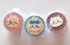 ちいかわ　手作りおやつチャーム　#平成女児チョコ　ちいかわ　ハチワレ　ラッコ