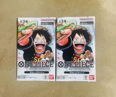 ONEPIECE カードゲーム 最強の3兄弟PACK 2つセット