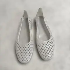 agnes b. ラバー フラットシューズ クリアのサムネイル