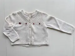 【美品】familiar ファミリア　カーディガン　80