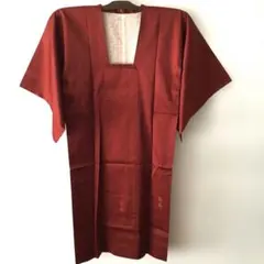 道行コート　赤黒ストライプ