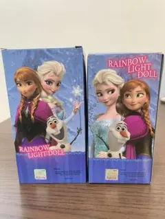 Disney FROZEN キラキラLEDライト　2体セット
