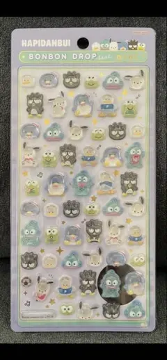 正規品 ボンボンドロップシール mini サンリオ はぴだんぶい