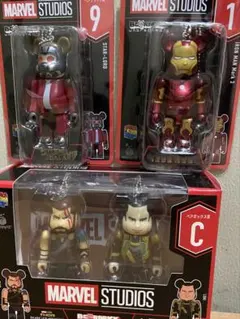 MARVEL STUDIOS ベアブリック　C、1、9 セット