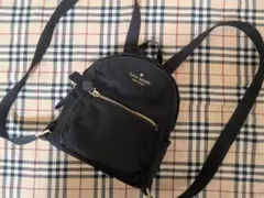 Kate spade ナイロン ミニリュック ブラック