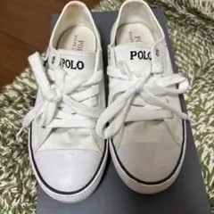 POLO ラルフローレンキャンバススニーカー　23.5cmのサムネイル
