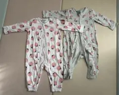 H&M フルーツ柄ロンパース 2点セット 80cm