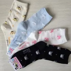 サンリオキャラクターソックス4足セット