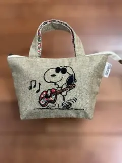 Vintage PEANUTS スヌーピー ミニトートバッグ