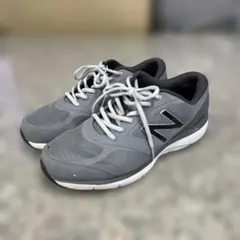 New Balance ニューバランス スニーカー グレー 27.5cm 格安
