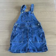 UNIQLO ジャンバースカート 120 デニム