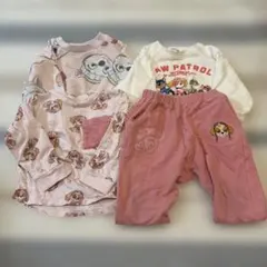 パウパトロール　90センチ　トップス　ズボン　トレーナー　4着　スカイ