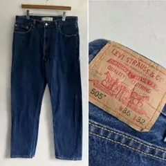 00S カナダ製 LEVI'S 505 デニムパンツ 36 501