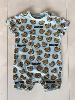 MOSCHINO モスキーノ ベビー ロンパース 3-6M テディベア　半袖のサムネイル
