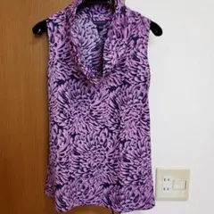 バナナ・リパブリック　花柄　ノースリーブトップス　ブラウス