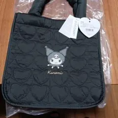 Kuromi ハート模様トートバッグ SRTZ-248