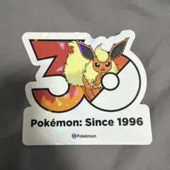 ポケモン 30周年 韓国 ポップアップ ステッカー シール リーフィア