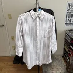 earth music & ecology 長袖シャツストライプ【1/16】まで