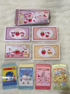 ラブレッツ サンリオキャラクターズ2 いちご新聞 4点セット　金箔レアシールあり