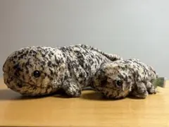 那須どうぶつ王国 ホッキョクオオカミ ぬいぐるみ ヒザオオカミ S