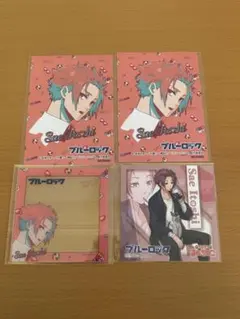 糸師冴 クリアカード ポストカード ブルーロック