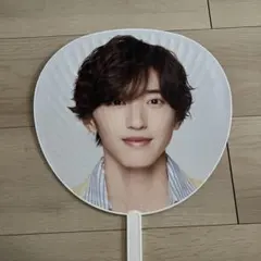 [ 美品 ] なにわ男子 道枝駿佑 うちわ ジャンボうちわ