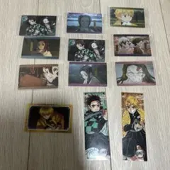 鬼滅の刃ウエハースカード9枚ジャンプ付録しおり