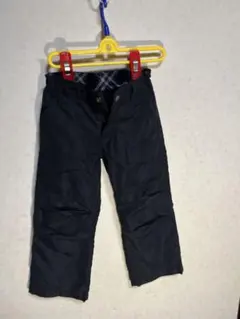 COMME CA ISM キッズ ロングパンツ ブラック 100Aのサムネイル