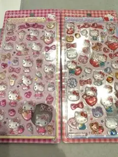 【正規品】　ハローキティ　ボンボンドロップシール　2枚セット
