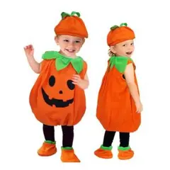 100cm かぼちゃ ベビー ハロウィン 衣装 コスプレ キッズ パンプキン