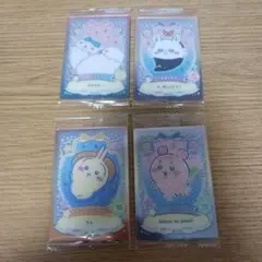 4枚　まとめ　①⑥　ちいかわ　ウエハース　カード　ラッキーカードコレクション 2
