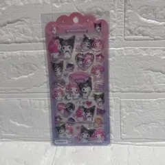 マイメロ&クロミ　ドロップジュエリーシール