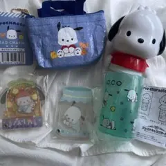 ポチャッコ まとめ売り　バッグチャーム・アクリルキーホルダー・おてふきセット