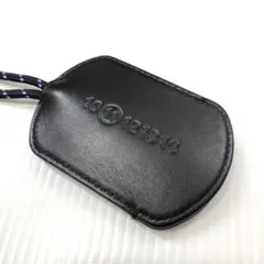 メゾンマルジェラ 11 キーケース ネック ストラップ ブラック 黒