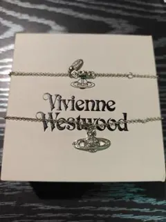 Vivienne Westwood ラインストーン オーブ ネックレスのサムネイル