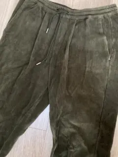 B:MING コーデュロイパンツ オリーブグリーン フリーサイズ