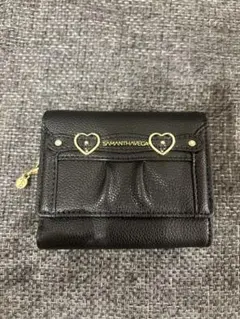 ℐ*✩様 SAMANTHAVEGA ブラック三つ折り財布