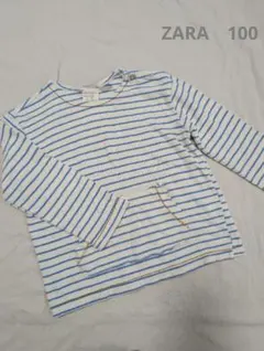 ZARABABY　ストライプ 長袖T 100