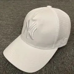 NEWERA ニューエラ ニューヨークヤンキース メッシュキャップ ホワイト