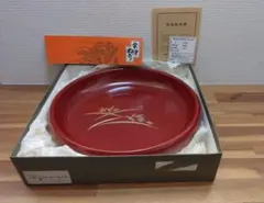 会津塗り木製漆器菓子鉢のサムネイル