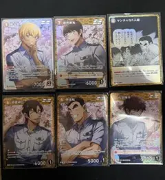 名探偵コナンカードゲーム黒影の襲来 警察学校組　6枚セット