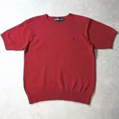 2026年最新】Ralph Lauren カラー：レッド系 レディース 半袖 ニット