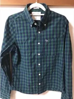 アバクロ Abercrombie&Fitch チェックシャツ メンズS
