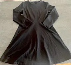 キャサリンコテージ　キッズ　女の子　ワンピース　長袖　黒　140