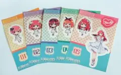 五等分の花嫁　ステッカー5枚セット