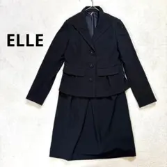 【エル】M スーツセット　フォーマルスーツ　タイトスカートブラック