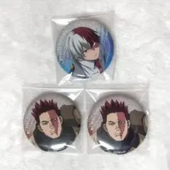 僕のヒーローアカデミア ヒロアカ 轟焦凍 エンデヴァー グリッターカンバッジ