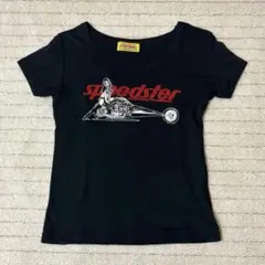 【素敵なデザイン❗️】00's HYSTERIC GLAMOUR 総柄 チビT SPEEDSTER チビTシャツ|HYSTERIC GLAMOUR WOMEN | HYSTERIC GLAMOUR