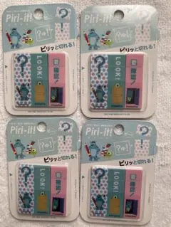 未使用　ピリット　付箋　モンスターズ・インク　ディズニー　サンスター文具　5点